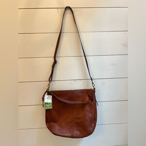 Fossil Jolie Hobo bag in brown leather